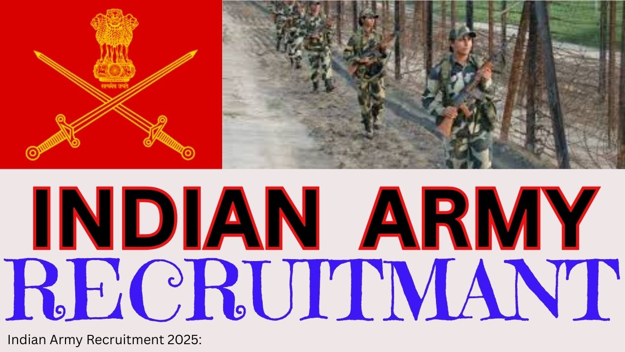 Indian Army Recruitment 2025